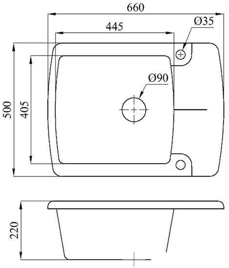 Кухонная мойка БелЭворс Flexi L + смеситель W4998-3-22 (черный) - фото 4 - id-p222831472