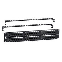 Патч-панель Cabeus 19" PL-48-Cat.6A-Dual 2U 48 портов