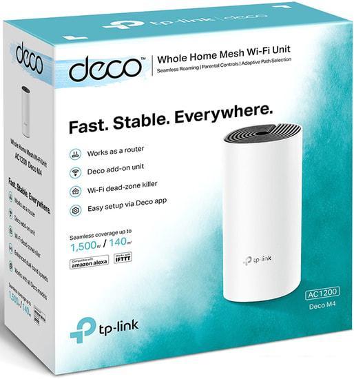 Wi-Fi роутер TP-Link Deco M4 (1 шт.) - фото 4 - id-p223218065