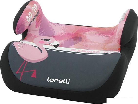 Детское сиденье Lorelli Topo Comfort 2020 (серый/розовый, фламинго), фото 2