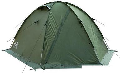 Экспедиционная палатка TRAMP Rock 4 v2 (зеленый)