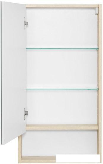 Акватон Шкаф с зеркалом Сканди 45 1A252002SDB20 (белый/дуб верона) - фото 3 - id-p223037017