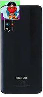 Задняя крышка для Huawei Honor 20, цвет: черный