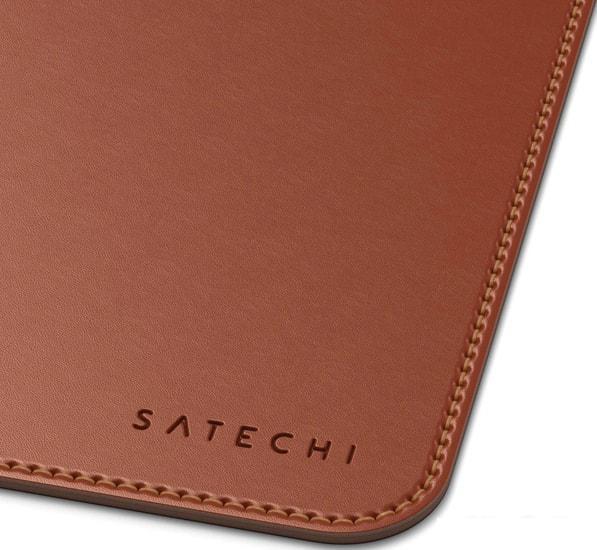 Коврик для мыши Satechi Eco-Leather (коричневый) - фото 4 - id-p223218510
