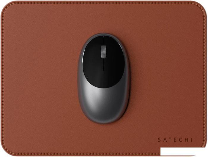 Коврик для мыши Satechi Eco-Leather (коричневый) - фото 5 - id-p223218510
