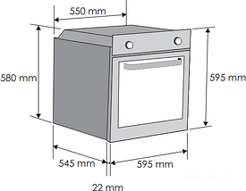 Духовой шкаф Candy FCP 625 VXL, фото 2