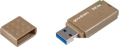 USB Flash GOODRAM UME3 Eco Friendly 32GB (коричневый), фото 2