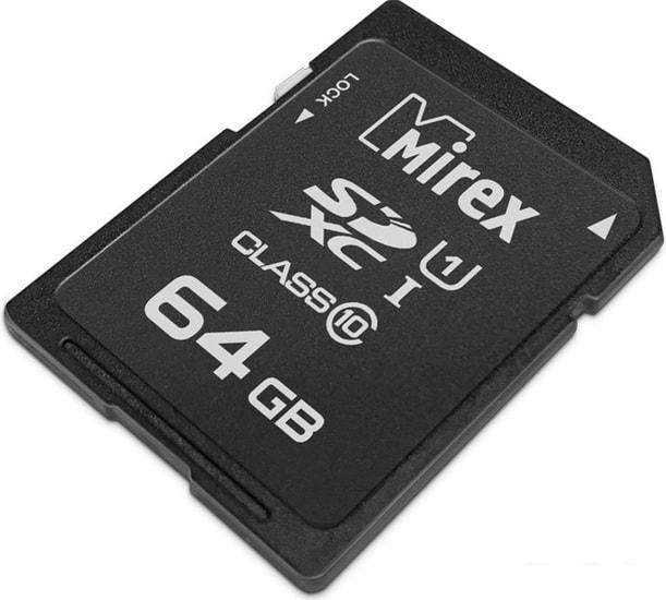 Карта памяти Mirex SDXC 13611-SD10CD64 64GB - фото 2 - id-p223037884