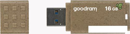 USB Flash GOODRAM UME3 Eco Friendly 16GB (коричневый), фото 3