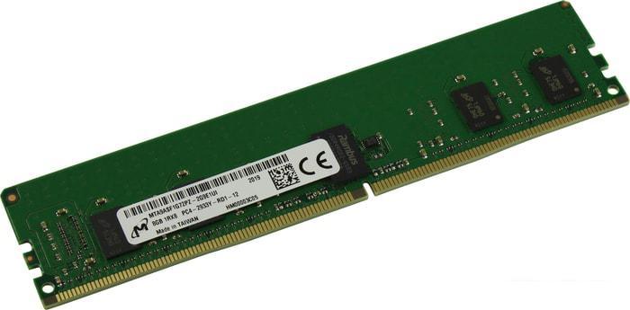 Оперативная память Micron 8GB DDR4 PC4-23400 MTA9ASF1G72PZ-2G9J3 - фото 1 - id-p223218863