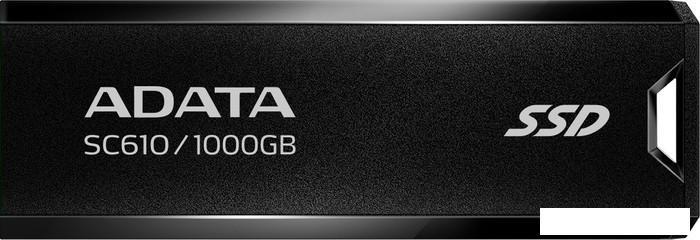 Внешний накопитель ADATA SC610 1000GB SC610-1000G-CBK/RD, фото 2