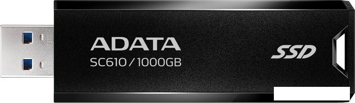 Внешний накопитель ADATA SC610 1000GB SC610-1000G-CBK/RD, фото 2