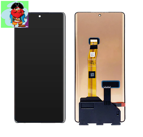 Экран для Huawei Honor X9a с тачскрином, цвет: черный (оригинал) - фото 1 - id-p223413345
