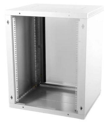 Шкаф коммутационный ЦМО ШРН-Э-15.650 настенный, стеклянная передняя дверь, 15U, 600x746x650 мм - фото 2 - id-p222712234