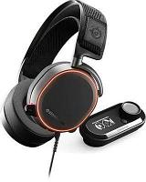 Гарнитура игровая SteelSeries Arctis Pro + GameDAC, для компьютера и игровых консолей, мониторные, проводные