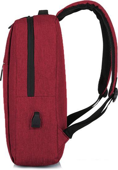 Городской рюкзак Norvik Lifestyle 4006.05 (красный) - фото 3 - id-p222779068