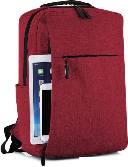 Городской рюкзак Norvik Lifestyle 4006.05 (красный) - фото 4 - id-p222779068