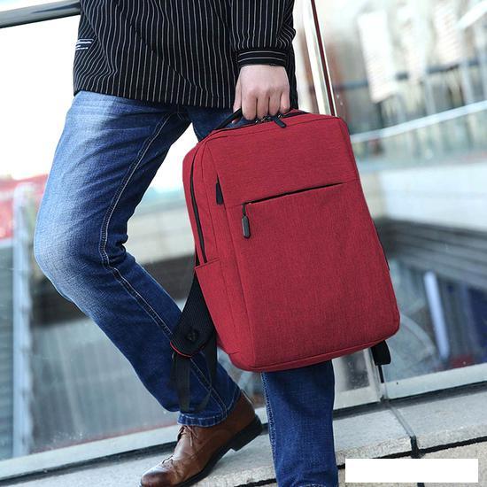 Городской рюкзак Norvik Lifestyle 4006.05 (красный) - фото 5 - id-p222779068