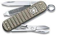 Складной нож Victorinox Classic Precious Alox, функций: 5, 58мм, серый , коробка подарочная [0.6221.4031g]