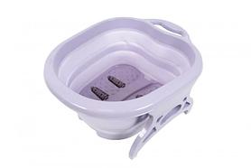 Складная ванночка для ног «Блаженство», лавандовая (Foldable foot bath purple), Bradex KZ 0643