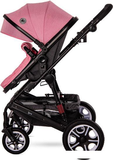 Универсальная коляска Lorelli Lora 2021 (3 в 1, candy pink) - фото 5 - id-p222439133
