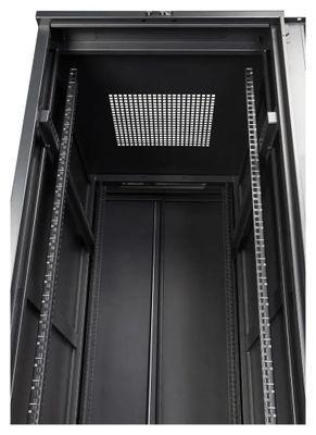 Шкаф коммутационный LanMaster TWT-CBB-27U-6X8-P1 напольный, перфорированная передняя дверь, 27U, 600x800 мм - фото 9 - id-p222780373