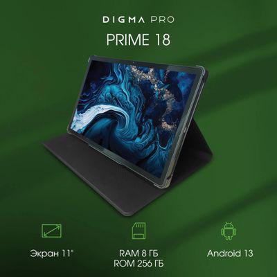 Планшет DIGMA PRO PRIME 18 11", 8ГБ, 256ГБ, 3G, LTE, Android 13 графит - фото 5 - id-p223333874