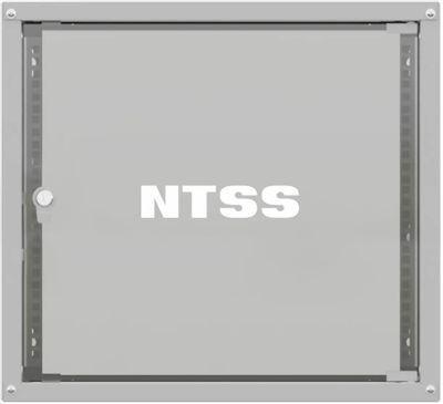 Шкаф коммутационный NTSS NTSS-WL12U5545GS настенный, стеклянная передняя дверь, 12U, 550x370x450 мм - фото 1 - id-p223034581