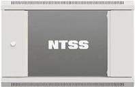 Шкаф коммутационный NTSS NTSS-W9U6060GS-2 настенный, стеклянная передняя дверь, 9U, 600x370x600 мм