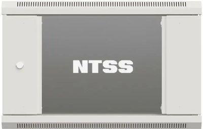 Шкаф коммутационный NTSS NTSS-W12U6060GS-2 настенный, стеклянная передняя дверь, 12U, 600x635x600 мм - фото 1 - id-p223034587