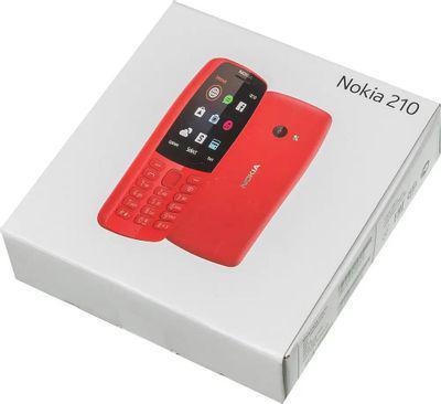 Сотовый телефон NOKIA 210 Dual Sim красный - фото 3 - id-p222680446