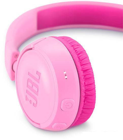 Наушники с микрофоном JBL JR300BT (розовый) - фото 3 - id-p223276590