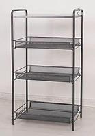 ЗМИ Этажерка "Ладья 34С" (LADYA 34С STORAGE RACK) (Графит) Э558 ГР