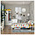 IKEA/ БРУКСВАРА Пододеяльник и 2 наволочки, разноцветный/точечный узор,200х200/50х60 см, фото 3