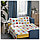 IKEA/ БРУКСВАРА Пододеяльник и 2 наволочки, разноцветный/точечный узор,200х200/50х60 см, фото 6