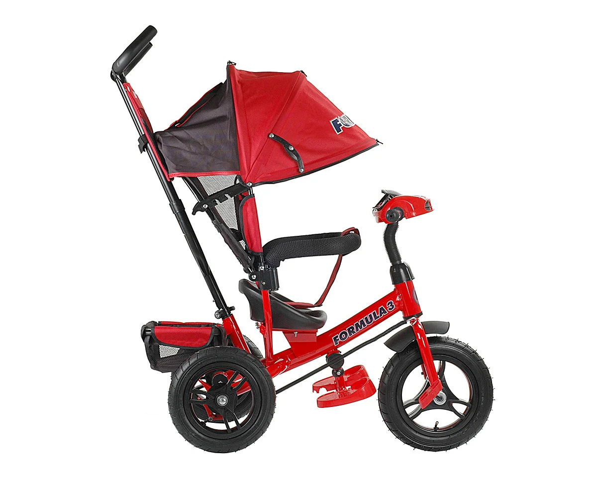 Детский трёхколёсный велосипед Formula FA3R красный - фото 6 - id-p223414555