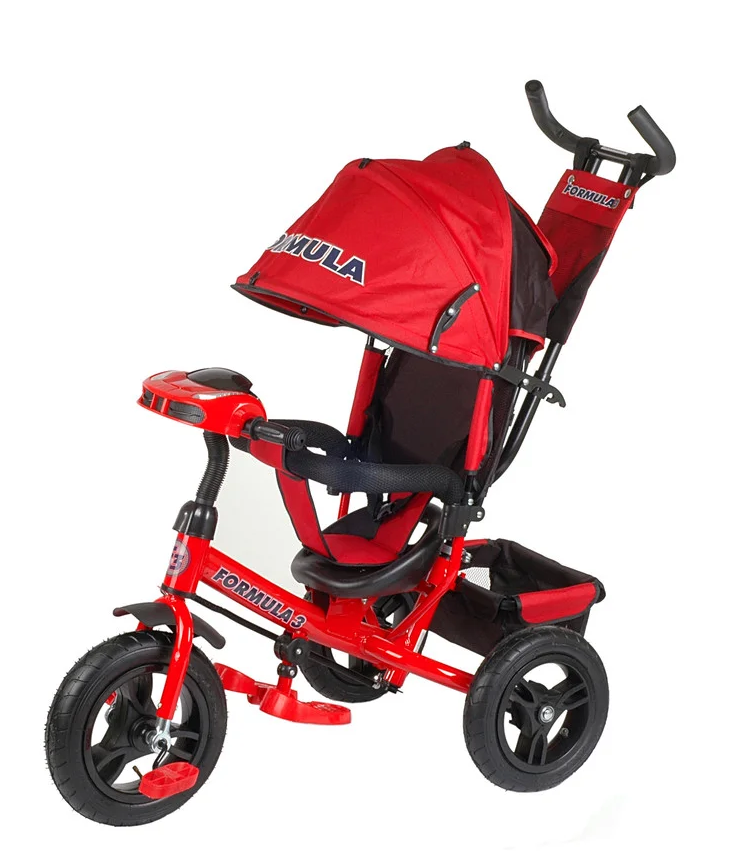 Детский трёхколёсный велосипед Formula FA3R красный - фото 1 - id-p223414555