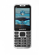 Мобильный телефон Maxvi X10 +ЗУ WC-111, Metallic silver