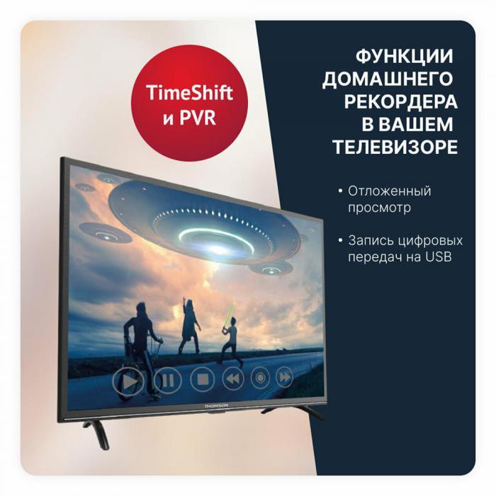 Телевизор 43 дюйма THOMSON T43FSL6060 SMART TV - фото 2 - id-p223415481