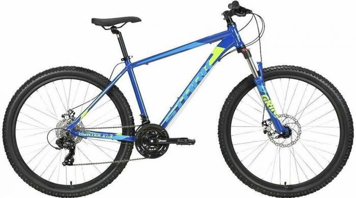 Горный велосипед хардтейл 27.5 дюймов мужской алюминиевый легкий скоростной STARK Hunter 27.2 D синий 16 рама - фото 2 - id-p223415545