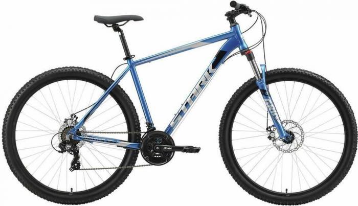Горный велосипед хардтейл 29 дюймов мужской алюминиевый легкий скоростной STARK Hunter 29.2 D синий 18 рама - фото 2 - id-p223415548