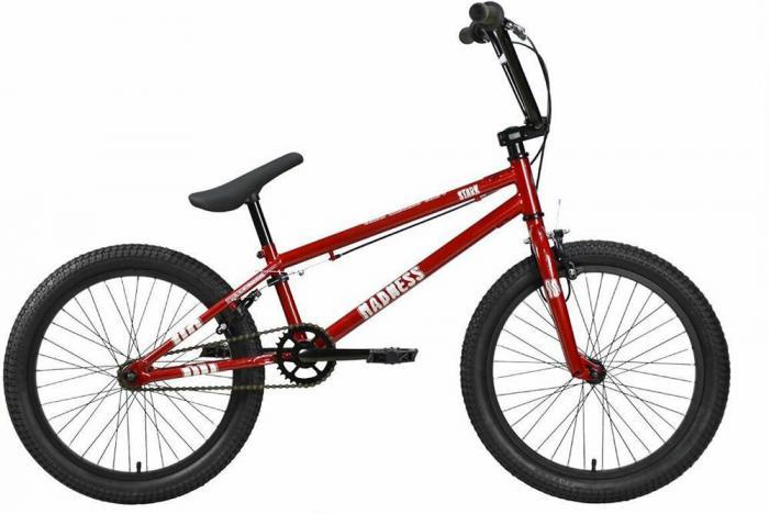 Трюковой велосипед бмх 20 дюймов для трюков триала фристайла подростка мальчиков STARK Madness BMX 1 красный - фото 2 - id-p223415552