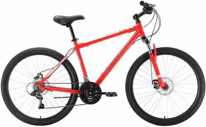 Горный велосипед хардтейл кросс кантри взрослый скоростной алюминиевый STARK Outpost 26.2 D красный 16 рама - фото 3 - id-p223415558