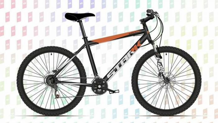 Горный велосипед хардтейл 27.5 дюймов мужской алюминиевый легкий STARK Respect 27.1 D Microshift 16 рама - фото 2 - id-p223415566