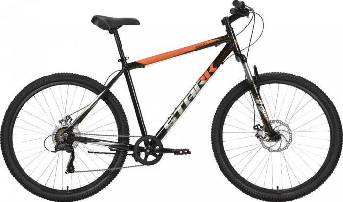 Горный велосипед хардтейл 27.5 дюймов мужской алюминиевый легкий STARK Respect 27.1 D Microshift 18 рама