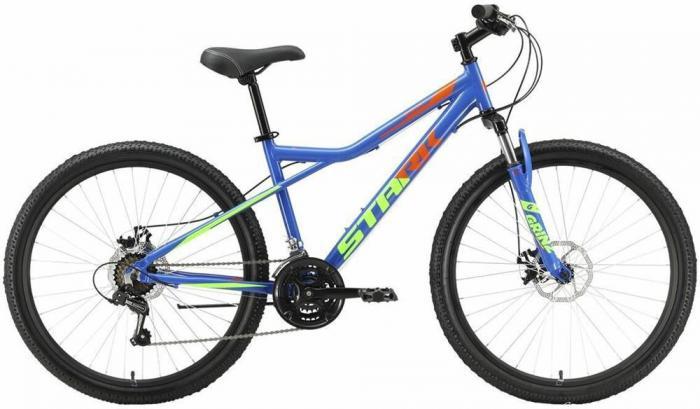 Горный велосипед хардтейл 26 дюймов мужской алюминиевый скоростной легкий быстрый STARK Slash 26.1 D синий - фото 3 - id-p223415572