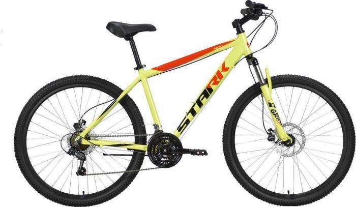 Горный велосипед взрослый хардтейл 27.5 дюймов скоростной мужской алюминиевый STARK Tank 27.1 HD 18 рама - фото 1 - id-p223415581