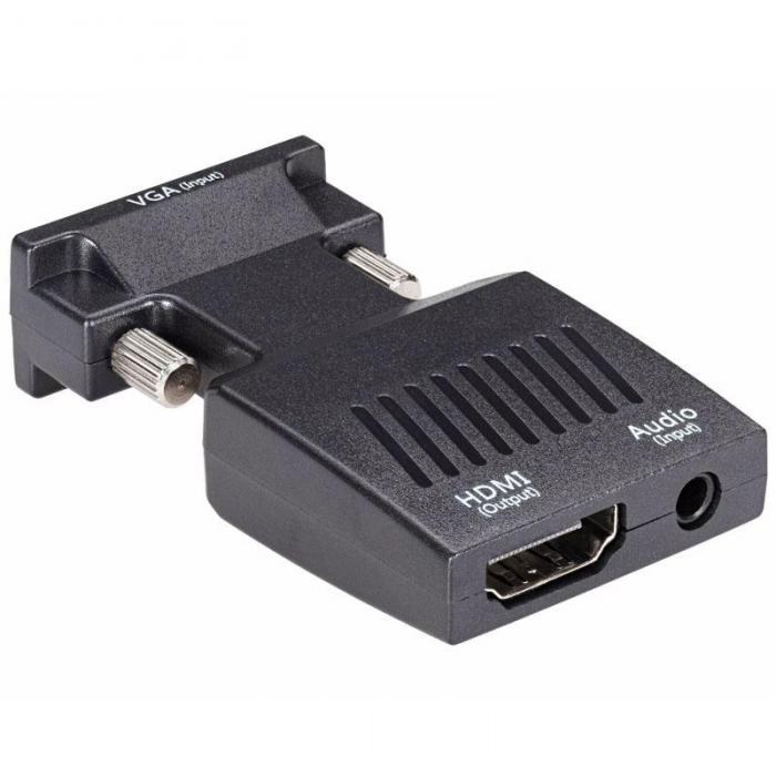 Аксессуар Vcom VGA + Audio + MicroUSB + HDMI CA337A - фото 1 - id-p223415646