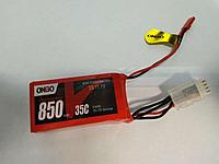Литиевый аккумулятор Onbo 850mAh 3S (35C) JST