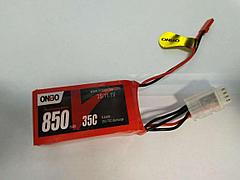 Литиевый аккумулятор Onbo 850mAh 3S (35C) JST